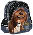 Rucksack „Secret Life of Pets“, grau, Größe S, UNIPAP