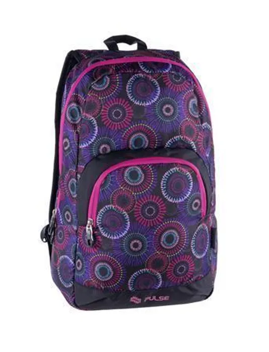 Hauptbild des Produkts Batoh "Solo Purple Flower", fialová-růžová, 20l, PULSE