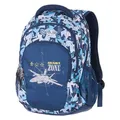 Rucksack "Teens Air Force", blau-weiß, 23l, PULSE