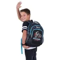 Rucksack "Teens Freestyle", blau-grau, 23l, PULSE