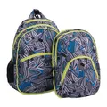 Rucksack "Teens Grey Ice", grau, 2in1, Notebookfach und Audioanschluss, PULSE