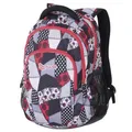 Weiteres Produktbild Rucksack "Teens Red Patch", rot-grau, PULSE