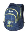 Teens Step up Rucksack, blau-gelb, PULSE 121275