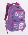 Batoh "Violet Puppy", fialový-růžový, anatomický, PULSE