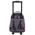 Weiteres Produktbild Rucksack "Wheels Butterfly", rosa-grau, mit Rollen, PULSE