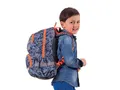 Rucksack "X Sport", grau-orange, anatomisch, PULSE