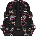 Weiteres Produktbild Rucksack "Zig-Zag", 4-teilig, schwarz, STRIGHT
