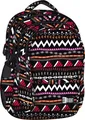 Rucksack "Zig-Zag", 4-teilig, schwarz, STRIGHT