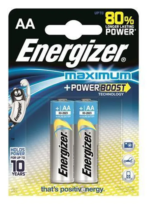 Hauptbild des Produkts Battery, AA, 2 db, alkáli, ENERGIZER "Max"