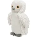 Be Eco Eule EMILY, Plüschtier mit Sound für Hunde, 28 cm, weiß