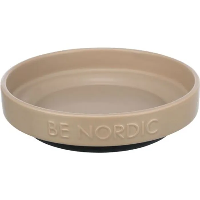 Hauptbild des Produkts BE NORDIC keramická miska plytká, 0.3l / 16 cm, šedohnědá