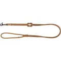 BE NORDIC runde Lederleine XS-L: 1,20 m/ 8 mm, braun