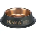 Weiteres Produktbild BE NORDIC Schüssel, Edelstahl/Gummi, schwarz/bronze 0,45 l/ o 19 cm