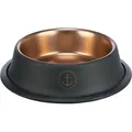 Weiteres Produktbild BE NORDIC Schüssel, Edelstahl/Gummi, schwarz/bronze 0,45 l/ o 19 cm