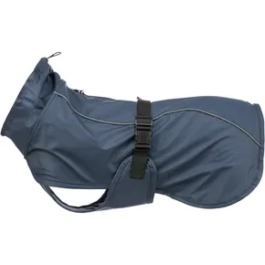 BE NORDIC Regenmantel HUSUM – dunkelblau XS: 25 cm, Halsumfang: 34 cm, Brustumfang: 20–32 cm