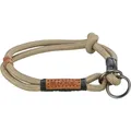 Weiteres Produktbild BE NORDIC halb einziehbares Halsband, sand/schwarz L: 50 cm/ o 13 mm