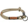 Weiteres Produktbild BE NORDIC halb einziehbares Halsband, Sand/Schwarz M: 45 cm/ 8 mm