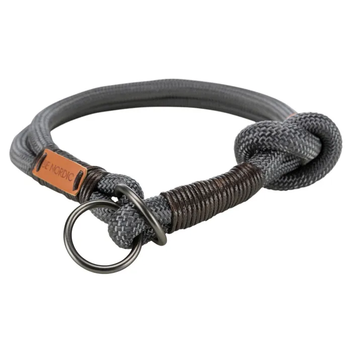 Hauptbild des Produkts BE NORDIC polostahovací obojek, tmavošedá/hnědá M: 45cm/8mm