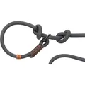 BE NORDIC Retrieverleine – dunkelgrau/braun L-XL: 1,70 m/13 mm