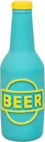 Bierflasche - Bierflasche, Latexspielzeug mit Geräusch 12,5 cm, blau