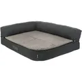 BENDSON Vital Sofa mit 1/2 Kante, dunkelgrau/hellgrau 100 x 80 cm