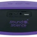 Weiteres Produktbild Drahtloser Lautsprecher "Sound Science Orbit", tragbar, Bluetooth, lila, MANHATTAN