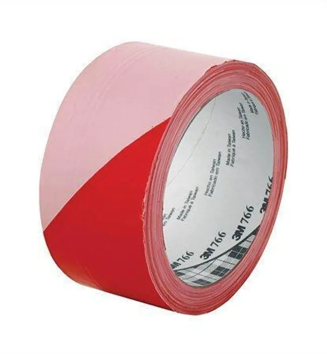 Hauptbild des Produkts Bezpečnostní páska, samolepící, 50x33 mm, 3M, červeno-bílá