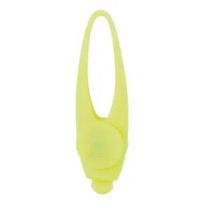 Blinkendes Halsbandlicht für Hunde, Silikon, farbig 11 cm