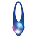 Blinkendes Halsbandlicht für Hunde, Silikon, farbig 8 cm