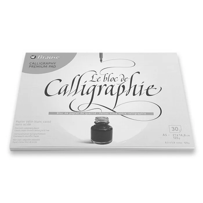 Hauptbild des Produkts Blok Clairefontaine Calligraphy Pad A4, 30 listů, 125 g