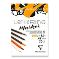 Clairefontaine Lettering-Block – A4, 20 Blatt, 190 g
