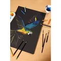 Weiteres Produktbild Blok Clairefontaine Paint on Black A4, 20 listů, 250 g