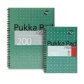 Weiteres Produktbild Block „Metallic Jotta“, A4+, quadratisch, 100 Blatt, Spiralbindung, PUKKA PAD