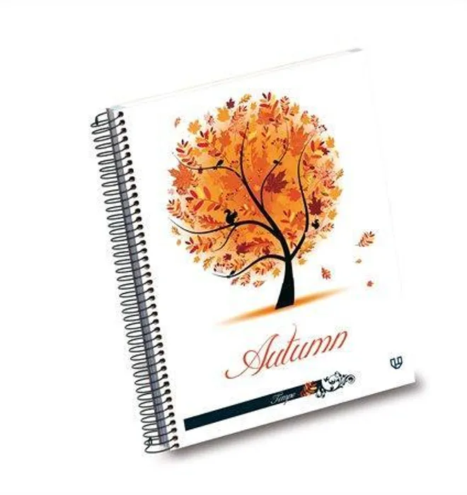 Hauptbild des Produkts Blok na psaní "Tempo Seasons", motiv roční období, linkovaný, drátěná kroužková vazba, A6,