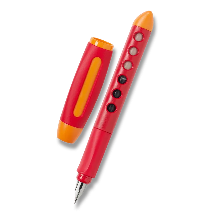 Hauptbild des Produkts Bombičkové pero Faber- Castell Scribolino pro leváky, červená