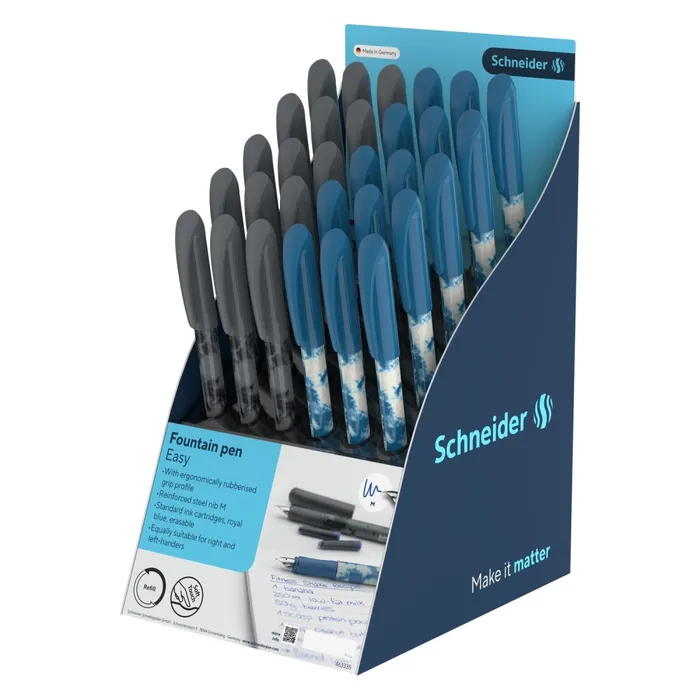 Hauptbild des Produkts Bombičkové pero Schneider Easy - stojánek, 30 ks