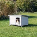 Weiteres Produktbild Hundehütte, Holz, Flachdach, M-L 104x72x68 cm TRIXIE