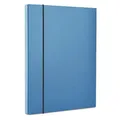 Dokumentenbox, blau, PP/Karton, 30 mm, DONAU