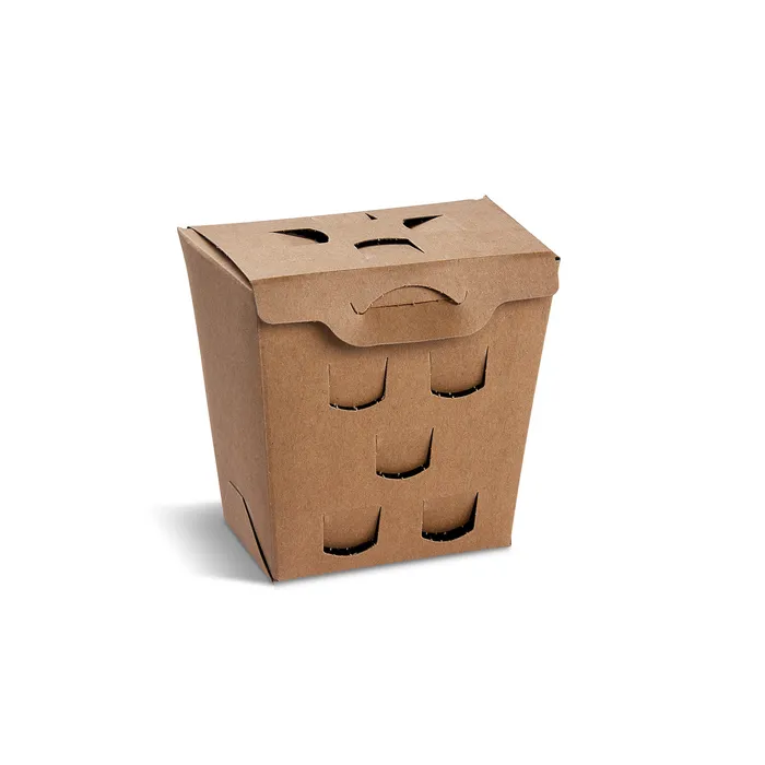 Hauptbild des Produkts Box na hranolky (PAP - FSC Mix) nepromastitelný kraft `150 g` [50 ks]
