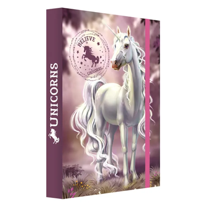 Hauptbild des Produkts Box na sešity A4 Jumbo Believe in Unicorns