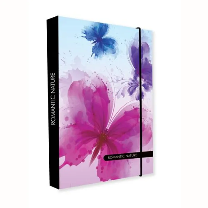 Hauptbild des Produkts Box na sešity A4 Jumbo Romantic Nature Butterfly