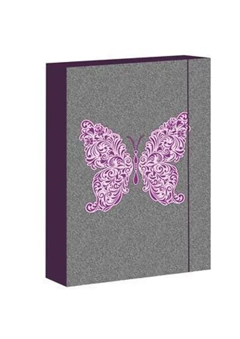 Hauptbild des Produkts Box na sešity, A4, Butterfly Jeans - Jumbo