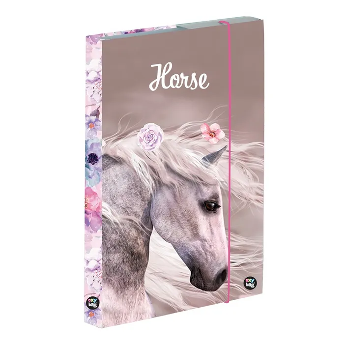 Hauptbild des Produkts Box na sešity A5 Jumbo kůň romantic