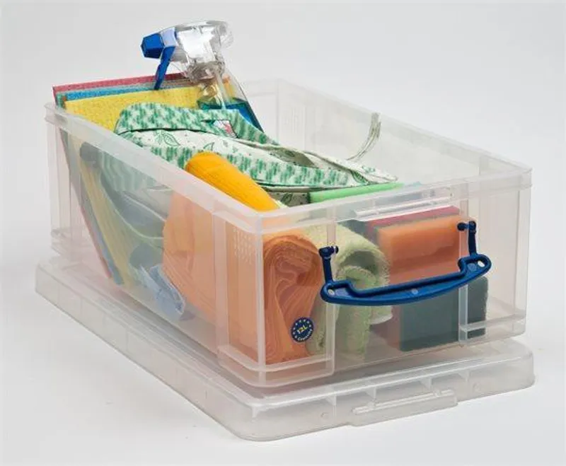 Hauptbild des Produkts Box, plastový, s víkem, 12 l, průhledný, REALLY USEFUL