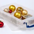 Weiteres Produktbild Box, Kunststoff, mit Deckel, 4 l, durchsichtig, WIRKLICH NÜTZLICH