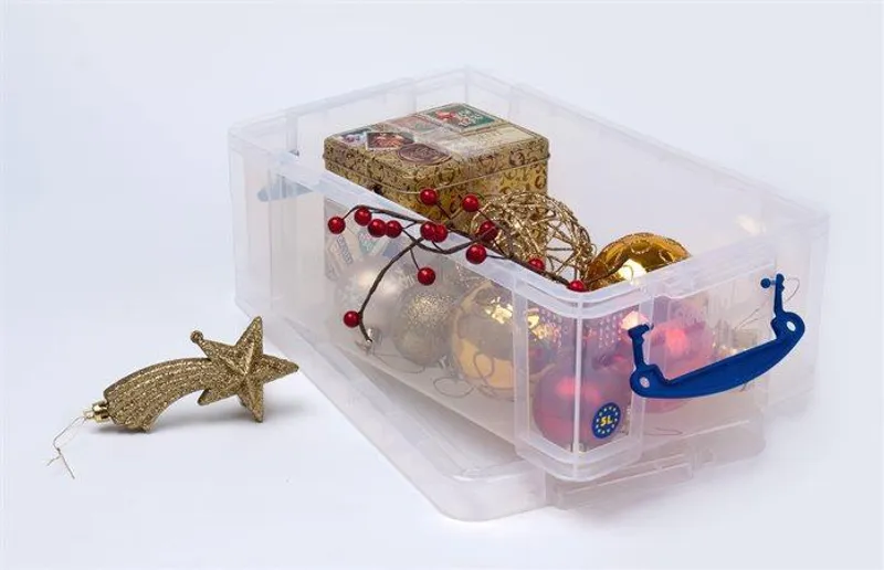 Hauptbild des Produkts Box, plastový, s víkem, 5 l, průhledný, REALLY USEFUL