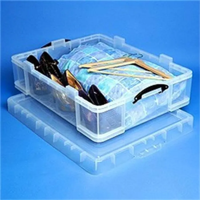 Hauptbild des Produkts Box, plastový, s víkem, 70 l, průhledný, REALLY USEFUL