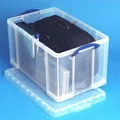 Weiteres Produktbild Karton, Kunststoff, mit Deckel, 84 l, transparent, WIRKLICH NÜTZLICH