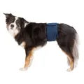 Bauchgurt für Polster für Rüden, dunkelblau S-M: Taille: 37-45 cm