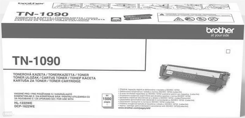 Hauptbild des Produkts Brother originální toner TN1090, black, 1500str., Brother HL-1222WE, DCP-1622WE, O
